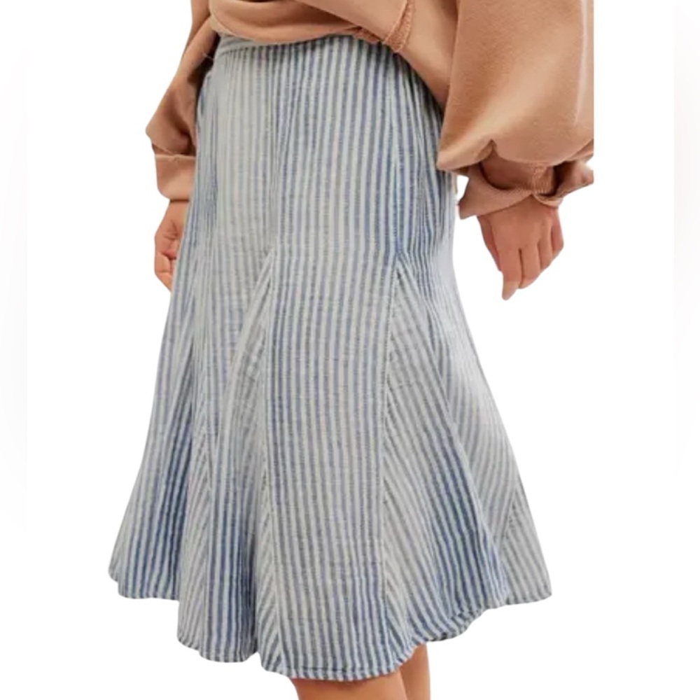 Free People Candace Midi Skirt NWT